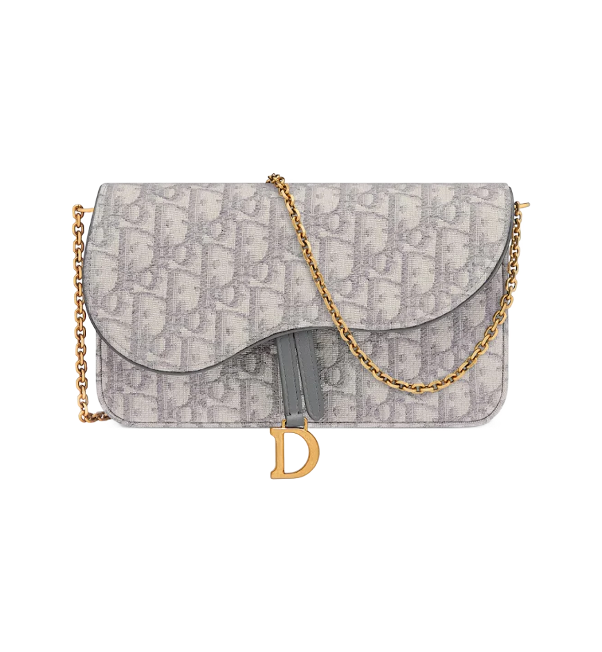 Saddle Pouch with Chain - view 1