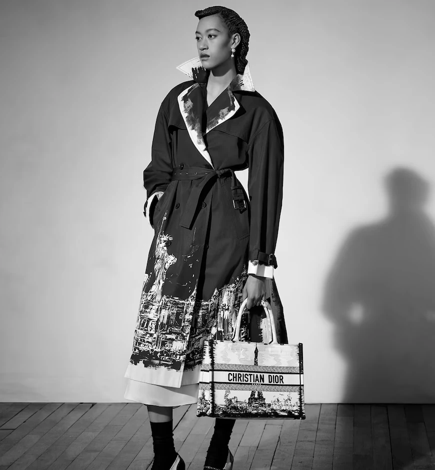 Medium Dior Book Tote - view 6