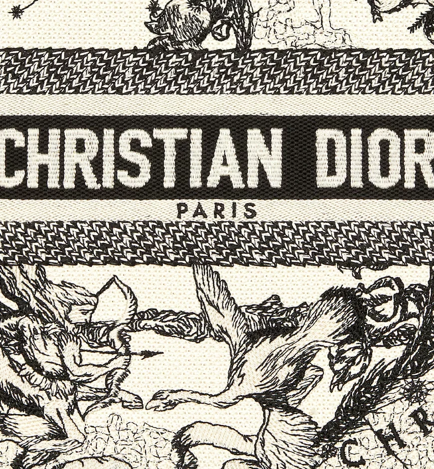 Small Dior Book Tote - view 6
