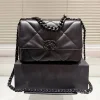 174-10-46d4783170c2.webp Chanel Cc Flap Bag In Black 26Cm/10.2in, Designer Handbags, Women’s Purse, luxury bags, Chanel bags