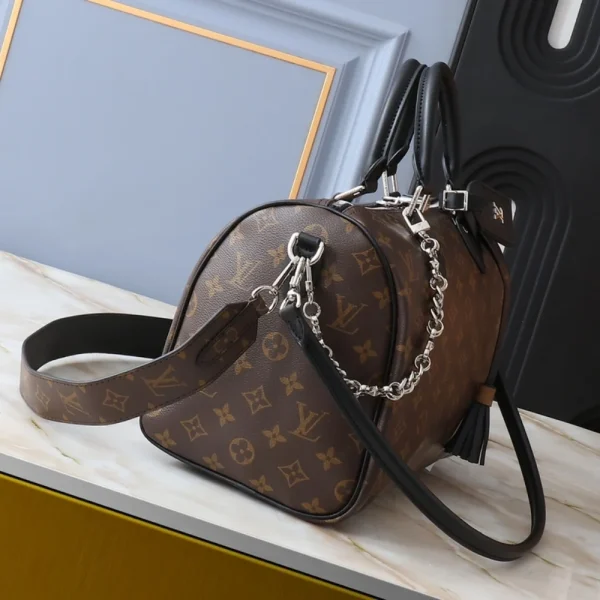 175-1-2-148630374087.webp Louis Vuitton Speedy Soft 30 Dark Brown 30Cm M12243, Designer Handbags, Womens Purse, luxury bags
