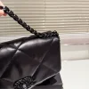 177-10-819aa6c7fd51.webp Chanel Cc Flap Bag In Black 26Cm/10.2in, Designer Handbags, Women’s Purse, luxury bags, Chanel bags