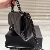 178-10-525b3703833e.webp Chanel Cc Flap Bag In Black 26Cm/10.2in, Designer Handbags, Women’s Purse, luxury bags, Chanel bags