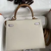 17b-9d780c06b59a.webp Hermes Kelly 25 Bag In Light Beige Epsom Leather For Women 25cm/10in