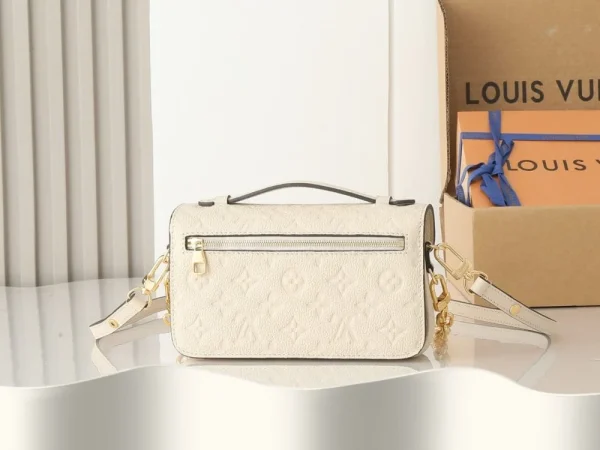 Louis Vuitton Pochette Mtis East West Monogram Empreinte Leather – Women – Handbags Cream, Designer Handbags, Womens Purse, luxury bags