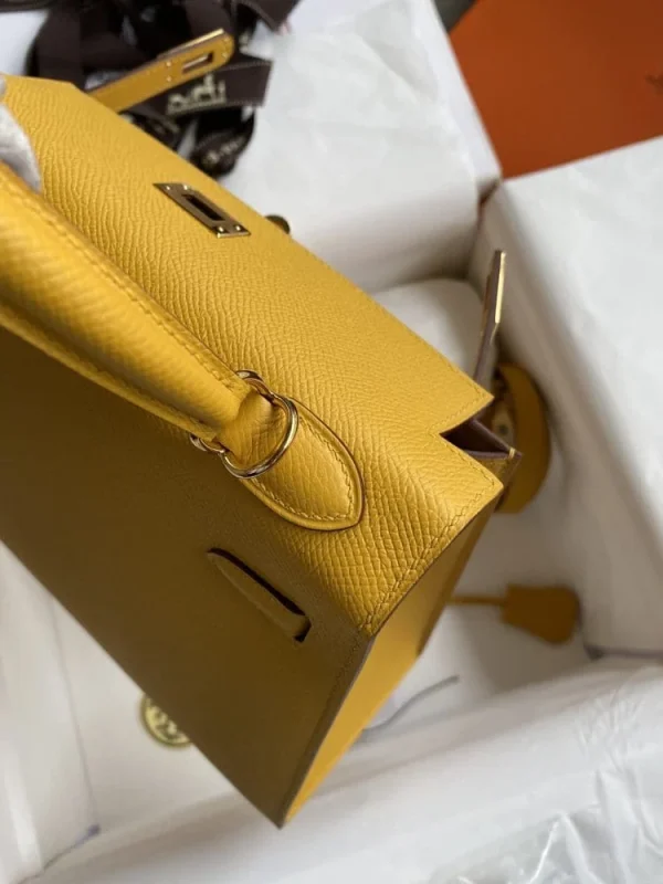 20.3-953451a11755.webp Hermes Kelly 25 Bag In Mustard Yellow Epsom Leather For Women 25cm/10in