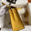 20.4-6e202e3cf993.webp Hermes Kelly 25 Bag In Mustard Yellow Epsom Leather For Women 25cm/10in