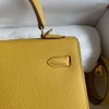 20.5-0e4fa1978a08.webp Hermes Kelly 25 Bag In Mustard Yellow Epsom Leather For Women 25cm/10in