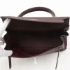 21-1-2a1b3068ab4d.webp Hermes Kelly 28 Bag In Chocolate Brown Leather For Women 28cm/11in
