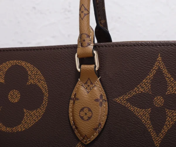 Louis Vuitton Onthego Gm Monogram Giant Canvas, Brown Monogram M45320 41cm, Designer Handbags, Womens Purse, luxury bags