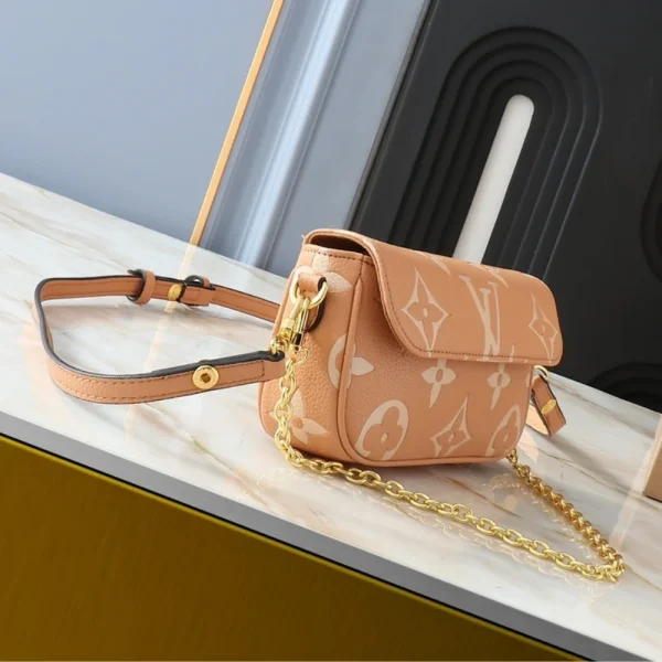 214-1-1-6baf11490079.webp Louis Vuitton Ivy Bag Monogram Empreinte Cream 23.5Cm M12758, Designer Handbags, Womens Purse, luxury bags