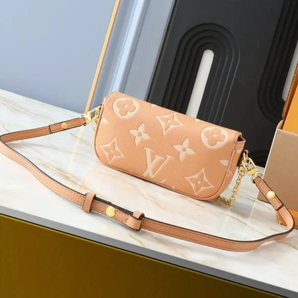 215-1-e15d05e097b3.webp Louis Vuitton Ivy Bag Monogram Empreinte Cream 23.5Cm M12758, Designer Handbags, Womens Purse, luxury bags