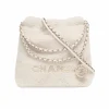 23-f4cbe8e2553d.webp Chanel 22 Mini Handbag Shearling &Amp; Gold Tone Metal White 20Cm/7.9in, Designer Handbags, Women’s Purse, luxury bags, Chanel bags