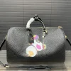 233-3-55860c0d241f.webp Louis Vuitton X Takashi Murakami Keepall Black 45Cm, Designer Handbags, Womens Purse, luxury bags