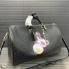 237-3-8552e9463721.webp Louis Vuitton X Takashi Murakami Keepall Black 45Cm, Designer Handbags, Womens Purse, luxury bags