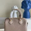 Louis Vuitton Speedy Bandoulire 25 Monogram Empreinte Tourterelle 25cm M59273, Designer Handbags, Womens Purse, luxury bags