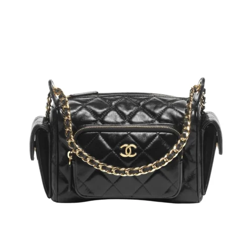 24-4-85cfaccdf3ba.webp Chanel Small Camera Case Bag Black 23Cm/9.1in As5220 B18234 94305, Designer Handbags, Women’s Purse, luxury bags, Chanel bags
