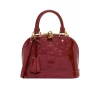 244-4-03b99b4a00f8.webp Louis Vuitton Alma Bb Monogram Vernis Leather Dark Red 23Cm, Designer Handbags, Womens Purse, luxury bags