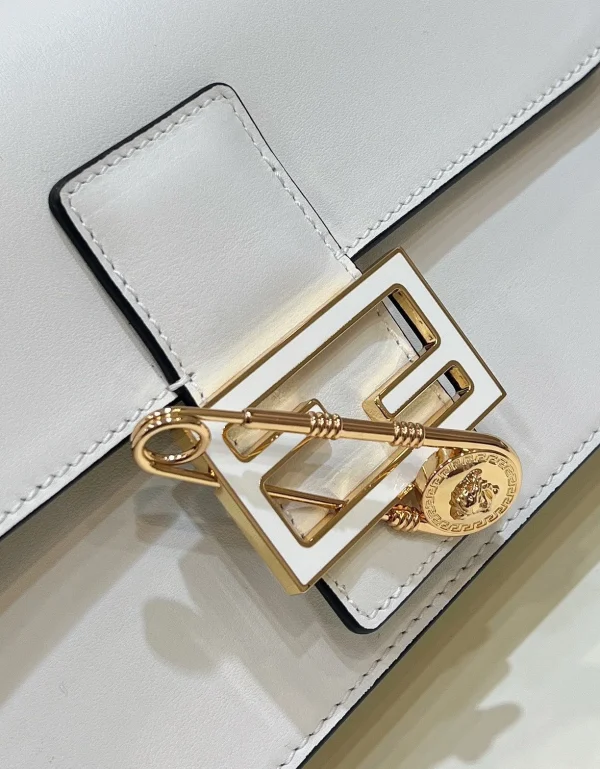 Fendace Baguette Brooch White 28cm/ 11.02in