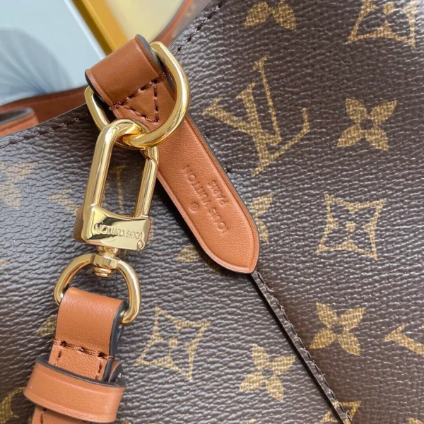 27a87b8489664f9161db4f95fd6796c5-658055ba58d8.webp Louis Vuitton Luxury Monogram Canvas And Leather Handbag Neonoe Caramel, Designer Handbags, Womens Purse, luxury bags