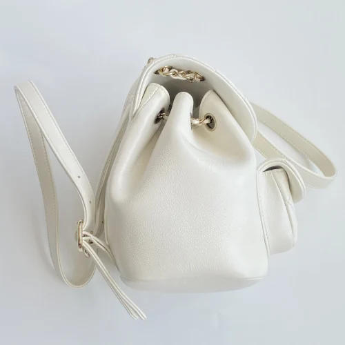 Chanel Mini Duma Backpack White 18.5Cm/ 7.3in, Designer Handbags, Women’s Purse, luxury bags, Chanel bags Chanel Mini Duma Backpack White 18.5Cm/ 7.3in, Designer Handbags, Women’s Purse, luxury bags, Chanel bags
