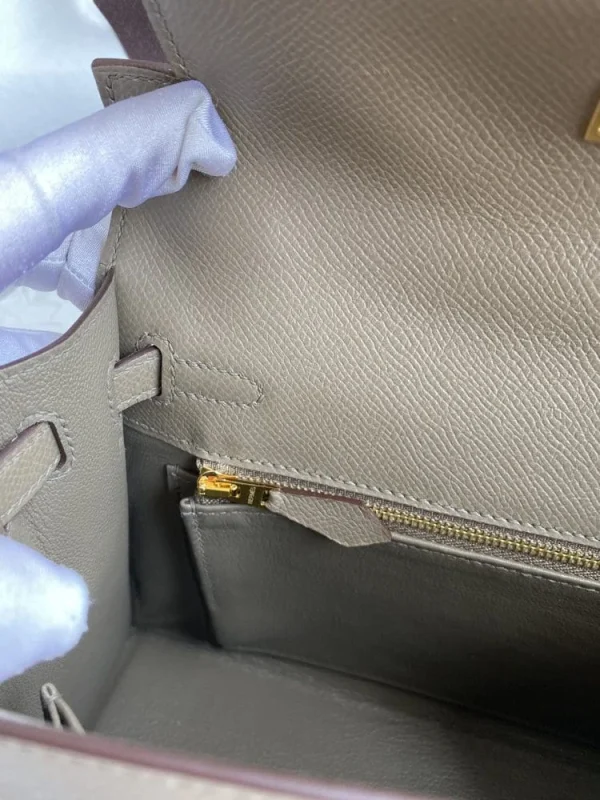 2s-3b78111da6d9.webp Hermes Kelly 25 Bag In Taupe Epsom Leather For Women 25cm/10in