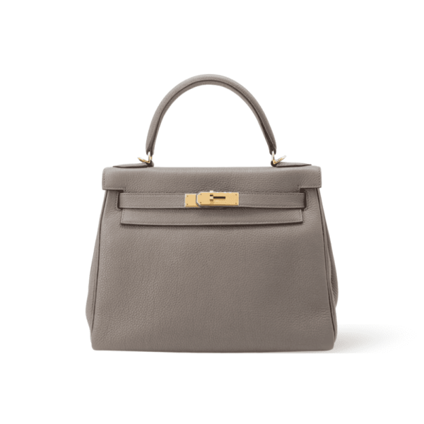 3-1-1-3b62797275e9.webp Hermes Kelly 28 Bag In Grey Leather For Women 28cm/11in