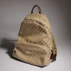 3-1-1-cbae77d32f00.webp Gucci Large Gucci Tag Backpack 875226 Sand And Dark Brown 34cm/13.4in