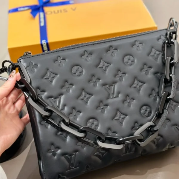 301-2-2-de9942e1ed7e.webp Louis Vuitton Coussin Pm Bag Black 27Cm M11370, Designer Handbags, Womens Purse, luxury bags