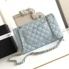 30379c88-0ae00d6a209f.webp Chanel Classic Flap Bag 25 cm Light Blue Caviar Silver-Tone Hardware A01112, Designer Handbags, Women’s Purse, luxury bags, Chanel bags