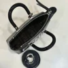 Fendi By The Way Leather Mini Bag Black 18cm