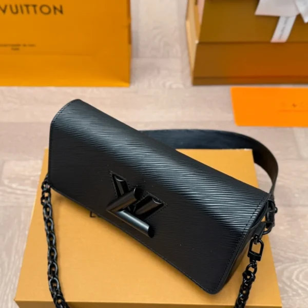 326-2-1-e7e864db5bf2.webp Louis Vuitton Twist West Bag Black 23Cm M25336, Designer Handbags, Womens Purse, luxury bags