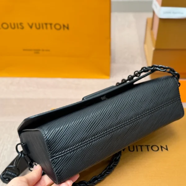 329-2-de8b2df8af4f.webp Louis Vuitton Twist West Bag Black 23Cm M25336, Designer Handbags, Womens Purse, luxury bags