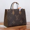337a2de39237ed01711c13e8f501b847-867aff2c98a0.webp Louis Vuitton On The Go MM Monogram Medium Tote Bag Brown M45321 35cm, Designer Handbags, Womens Purse, luxury bags