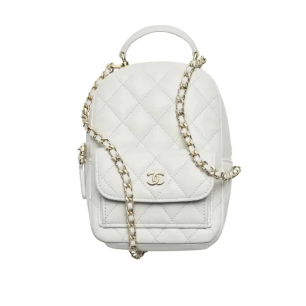 343-2-eb8bc6500b36.webp Chanel Classic Mini Backpack Light Gray 12Cm/4.7in Ap3753 B10583 Naauh, Designer Handbags, Women’s Purse, luxury bags, Chanel bags
