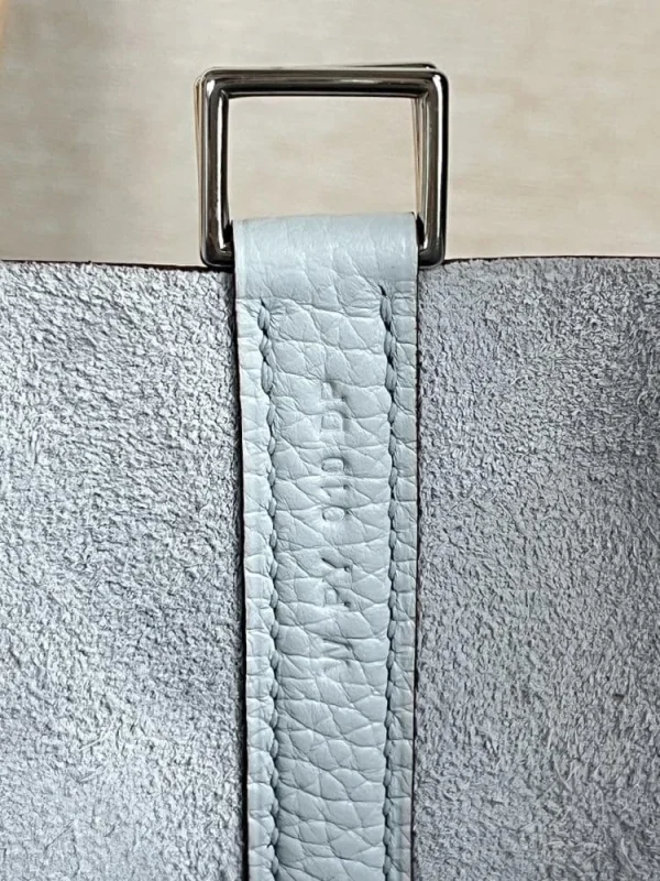 Hermes Picotin Lock 18Cm Gris Pale