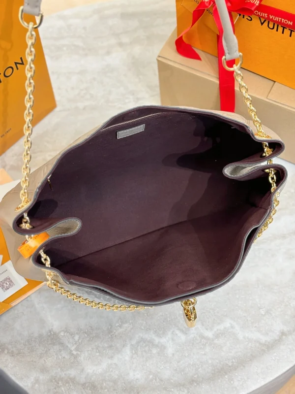 34a01ff7-8bdfb769f8e6.webp Louis Vuitton LV Anytime MM Monogram Empreinte Bag Tourterelle Gray M14658 42cm/ 16.5in, Designer Handbags, Womens Purse, luxury bags