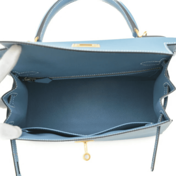 35-ef2e1a57bbfc.webp Hermes Kelly 28 Bag In Blue Jean Epsom Leather For Women 28cm/11in
