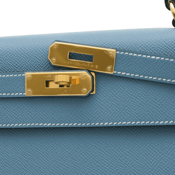 36-b225cd82aca9.webp Hermes Kelly 28 Bag In Blue Jean Epsom Leather For Women 28cm/11in