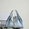 3888e2c9-d73349cb5f1e.webp Chanel 25 Small Handbag Crossbody Bag Blue 30cm, Designer Handbags, Women’s Purse, luxury bags, Chanel bags