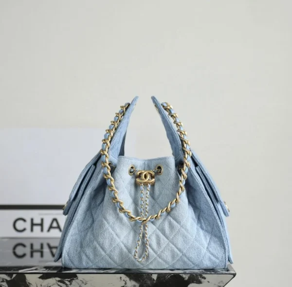 3888e2c9-d73349cb5f1e.webp Chanel 25 Small Handbag Crossbody Bag Blue 30cm, Designer Handbags, Women’s Purse, luxury bags, Chanel bags