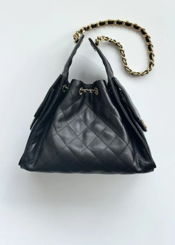 39fd53d8-cf5994c17b29.webp Chanel crossbody bag 25 Small Handbag Grained Calfskin & Gold-Tone Metal Black 30cm/11.8in, Designer Handbags, Women’s Purse, luxury bags, Chanel bags