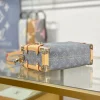 3fb5f8a3-16687dfed313.webp Louis Vuitton Grey Monogram Denim Side Trunk MM M13285 23.5cm/ 9.3in, Designer Handbags, Womens Purse, luxury bags