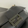 3fd80fb7-1-cbd15bb06132.webp Fendi Mamma Baguette Large Black Nappa Leather Bag 31.5cm