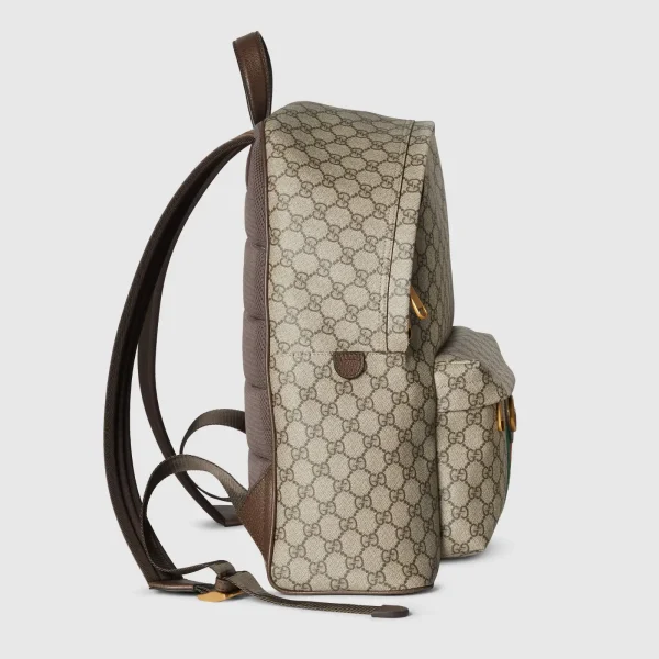 4-1-9c6191756fec.webp Gucci Ophidia Medium Backpack 834466 Beige And Dark Brown 36.5cm/14.4in