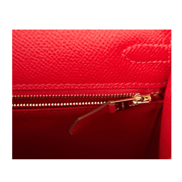 4-11-b2abcae5cdd4.webp Hermes Kelly 25 Bag In Golden Casaque Red Epsom Leather For Women 25cm/10in