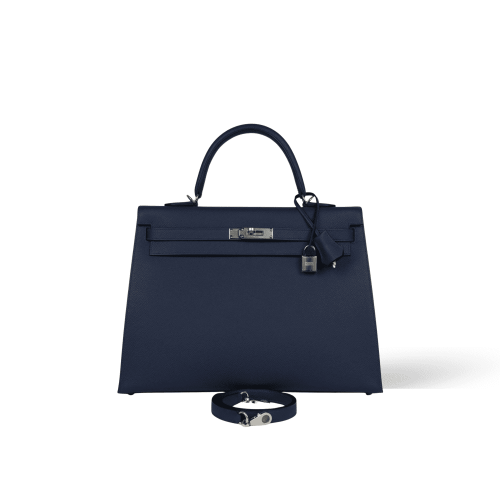 4-7-1-79ea71f909c2.webp Hermes Kelly 25 Bag In Bleu Saphir Epsom Leather For Women 25cm/10in