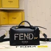 403-4-a81a8fec6f50.webp Fendi By The Way Medium Boston Bag Elaphe Black 27cm