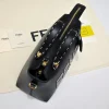 406-3-b5a544bbd987.webp Fendi By The Way Medium Boston Bag Elaphe Black 27cm