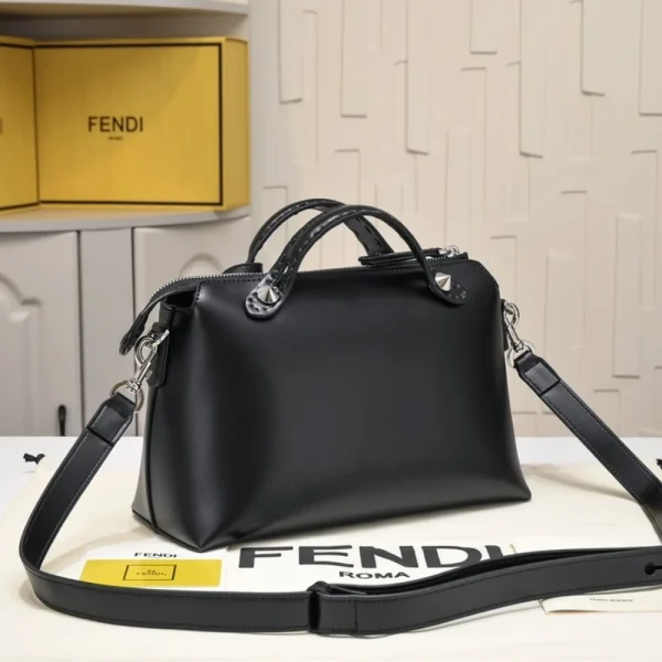 412-4-8e279b5af1a0.webp Fendi By The Way Medium Tote And Shoulder Bag Black 28Cm